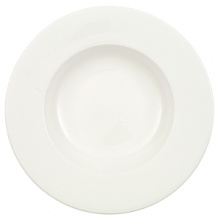Anmut will be the choice for purists; it is an undecorated white that beautifully shows off the glamorous forms and quality bone china. Dishwasher and microwave safe. Accessories shown: oval platter, round vegetable bowl, creamer, sugar bowl. Anmut will be the choice for purists; it is an undecorated white that beautifully shows off the glamorous forms and quality bone china. Dishwasher and microwave safe. Accessories shown: oval platter, round vegetable bowl, creamer, sugar bowl.