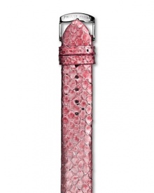 Switch up your Philip Stein style with this sleek, elegant snake strap. Switch up your Philip Stein style with this sleek, elegant snake strap.