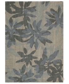 Create a décor of pure, understated elegance with the Urban rug from Calvin Klein. Modern florals are enhanced by soft, alluring shades and a misty finish. Hand-tufted for fine detail. Create a décor of pure, understated elegance with the Urban rug from Calvin Klein. Modern florals are enhanced by soft, alluring shades and a misty finish. Hand-tufted for fine detail.