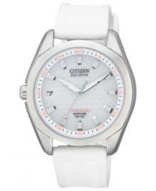 Be active this season with the help of this light-powered Titanium Golf watch from Citizen. Powered by Eco-Drive, harnessing natural and artificial light, never needing a battery. Be active this season with the help of this light-powered Titanium Golf watch from Citizen. Powered by Eco-Drive, harnessing natural and artificial light, never needing a battery.