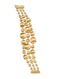 TRUNK SHOW Marco Bicego Africa Gold 3-Strand Bracelet TRUNK SHOW Marco Bicego Africa Gold 3-Strand Bracelet