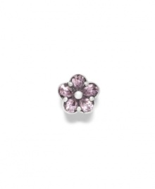 Add this precious flower bead with pink cubic zirconia accents to your bracelet or necklace for a dash of joy. Donatella is a playful collection of charm bracelets and necklaces that can be personalized to suit your style! Available exclusively at Macy's. Add this precious flower bead with pink cubic zirconia accents to your bracelet or necklace for a dash of joy. Donatella is a playful collection of charm bracelets and necklaces that can be personalized to suit your style! Available exclusively at Macy's.