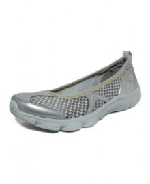 You can't be held back. From exercise to errands, the Racearound sneaker flats by Easy Spirit keep every step comfortable and cute with their padded insole and lightweight design. You can't be held back. From exercise to errands, the Racearound sneaker flats by Easy Spirit keep every step comfortable and cute with their padded insole and lightweight design.