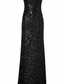 With a shimmer of allover sequinning and figure-hugging fit, Jenny Packhams strapless evening gown is as eye-catching as it is exquisite - Strapless, hidden back zip, inside underwire support - Form-fitting top, softly draped skirt - Wear with flawless platform pumps and a statement embellished box clutch With a shimmer of allover sequinning and figure-hugging fit, Jenny Packhams strapless evening gown is as eye-catching as it is exquisite - Strapless, hidden back zip, inside underwire support - Form-fitting top, softly draped skirt - Wear with flawless platform pumps and a statement embellished box clutch