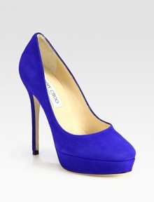 Coveted platform silhouette of rich suede, expertly crafted in Italy for a superior fit. Self-covered heel, 5 (125mm)Covered platform, 1 (25mm)Compares to a 4 heel (100mm)Suede upperLeather lining and solePadded insoleMade in Italy Coveted platform silhouette of rich suede, expertly crafted in Italy for a superior fit. Self-covered heel, 5 (125mm)Covered platform, 1 (25mm)Compares to a 4 heel (100mm)Suede upperLeather lining and solePadded insoleMade in Italy