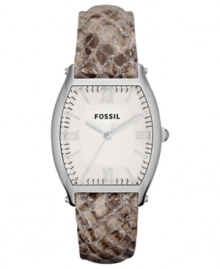 Exotic prints are on-trend this season. Grab this Wallace collection watch from Fossil and take a bite out of boring style. Exotic prints are on-trend this season. Grab this Wallace collection watch from Fossil and take a bite out of boring style.