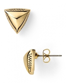 Master mystic charm with House of Harlow 1960's pyramid stud earrings. Master mystic charm with House of Harlow 1960's pyramid stud earrings.