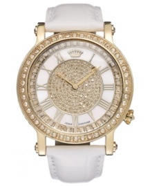 Take your rightful place at the fashion throne with this Queen Couture watch from Juicy Couture. Take your rightful place at the fashion throne with this Queen Couture watch from Juicy Couture.