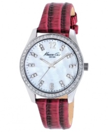 A perfectly pink watch style designed to add glam to your day, by Kenneth Cole New York.