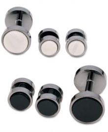 Finish off your polished look with these cufflinks from Kenneth Cole. Finish off your polished look with these cufflinks from Kenneth Cole.