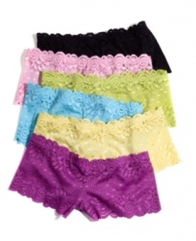 Cute down to the last detail. JT Intimates covers this cheeky hipster with stripes and lace. Style #15467LBX Cute down to the last detail. JT Intimates covers this cheeky hipster with stripes and lace. Style #15467LBX