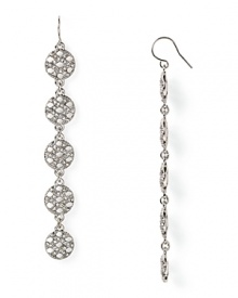 Take an upper crust approach to accessorizing with these crystal-adorned earrings from Lauren Ralph Lauren, sure to add sumptuous sparkle to your soiree looks. Take an upper crust approach to accessorizing with these crystal-adorned earrings from Lauren Ralph Lauren, sure to add sumptuous sparkle to your soiree looks.