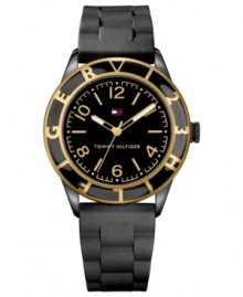 A durable sport watch with added style and flair, by Tommy Hilfiger.