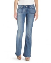 Levi's does flare leg denim justice with this Demi Curve style, built for a perfect fit! Levi's does flare leg denim justice with this Demi Curve style, built for a perfect fit!