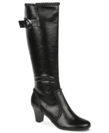 Life Stride's Upbraid boots feature beautifully braided details along the vamp and a cute foot-friendly heel. Life Stride's Upbraid boots feature beautifully braided details along the vamp and a cute foot-friendly heel.