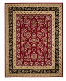 Safavieh's Lyndhurst collection offers the beauty and painstaking detail of traditional Persian and European styles with the ease of polypropylene. With a symphony of florals, vines and latticework detailing, these beautiful rugs bring warmth and life to any room. Polypropylene resists stains, keeping rugs pristine for years to come. Step into a labyrnthine garden where shapes, colors and ornate detailing weave together to create an enchanted tableau. This rug features a dramatic black border with a bold red interior. (Clearance) Safavieh's Lyndhurst collection offers the beauty and painstaking detail of traditional Persian and European styles with the ease of polypropylene. With a symphony of florals, vines and latticework detailing, these beautiful rugs bring warmth and life to any room. Polypropylene resists stains, keeping rugs pristine for years to come. Step into a labyrnthine garden where shapes, colors and ornate detailing weave together to create an enchanted tableau. This rug features a dramatic black border with a bold red interior. (Clearance)