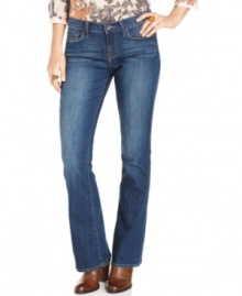 In a bootcut leg and medium wash, these Lucky Brand Jeans Sofia jeans are perfect as your season-less denim staple! In a bootcut leg and medium wash, these Lucky Brand Jeans Sofia jeans are perfect as your season-less denim staple!