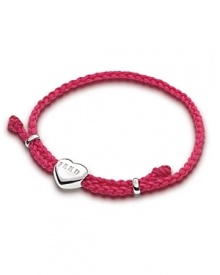 With it's contemporary sterling silver heart supporting the fight against HIV/AIDS, this simple woven bracelet from Links of London is a chic way to spread awareness. With it's contemporary sterling silver heart supporting the fight against HIV/AIDS, this simple woven bracelet from Links of London is a chic way to spread awareness.