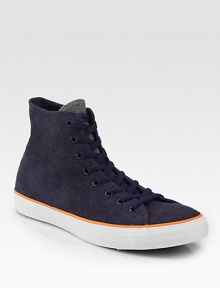 A handsome wool finish overtakes a contemporary classic, with contrast piping and a comfortable rubber sole for everyday style and support.Wool upperRubber soleImported A handsome wool finish overtakes a contemporary classic, with contrast piping and a comfortable rubber sole for everyday style and support.Wool upperRubber soleImported