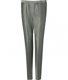 Bring some stylish pizzazz to your workweek look with these sophisticated pants from Hugo - Flat front, off-seam pockets, back welt pockets with buttons - Slim fit - Pair with a button-down and matching blazer Bring some stylish pizzazz to your workweek look with these sophisticated pants from Hugo - Flat front, off-seam pockets, back welt pockets with buttons - Slim fit - Pair with a button-down and matching blazer