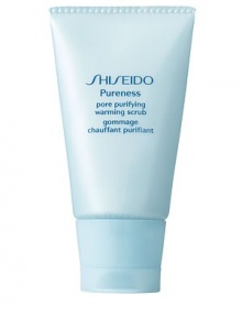 A self-warming gel scrub that unclogs pores and removes excess oil for a feeling of fresh, deeply cleansed skin. Warms comfortably on contact to help draw out pore-clogging impurities and excess oil. Contains microbeads and purifying granules for deep cleansing action. Minimizes the visibility of pores while leaving skin feeling fresh and silky. Recommended for oily, blemish-prone and combination skin. Use once or twice a week as needed. A self-warming gel scrub that unclogs pores and removes excess oil for a feeling of fresh, deeply cleansed skin. Warms comfortably on contact to help draw out pore-clogging impurities and excess oil. Contains microbeads and purifying granules for deep cleansing action. Minimizes the visibility of pores while leaving skin feeling fresh and silky. Recommended for oily, blemish-prone and combination skin. Use once or twice a week as needed.