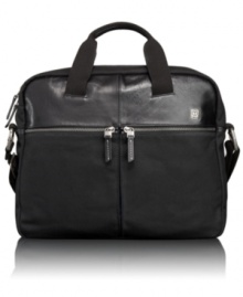 This soft, unstructured portfolio brief from T-Tech by Tumi brings a casual sophistication to your business style. This soft, unstructured portfolio brief from T-Tech by Tumi brings a casual sophistication to your business style.