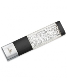 Make perfect memories. Swarovski's USB crystalline memory stick features silver-tone metal details with anthracite-colored crystals, and is delivered in a blue velvet pouch. Approximate size: 2-3/4 x 11/16 x 5/16 inches. Memory: 4GB. Make perfect memories. Swarovski's USB crystalline memory stick features silver-tone metal details with anthracite-colored crystals, and is delivered in a blue velvet pouch. Approximate size: 2-3/4 x 11/16 x 5/16 inches. Memory: 4GB.