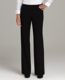 Flattering pants are an all-weather, all-season must have! This trouser-cut pair from Style&co. has a touch of stretch for an impeccable fit. Flattering pants are an all-weather, all-season must have! This trouser-cut pair from Style&co. has a touch of stretch for an impeccable fit.