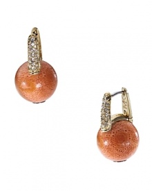 Subtly nod to this season's most in-demand colors with these earrings from MICHAEL Michael Kors. The pair's simple design is a versatile to work vibrant style. Subtly nod to this season's most in-demand colors with these earrings from MICHAEL Michael Kors. The pair's simple design is a versatile to work vibrant style.