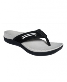 Deliberately cute and durable. White Mountain's Cliffs First wedge thong sandals are an easy choice when you're looking for something sporty and casual. Deliberately cute and durable. White Mountain's Cliffs First wedge thong sandals are an easy choice when you're looking for something sporty and casual.