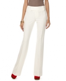 Tab-front pants add an elegant, streamlined look to any outfit. Pair INC's with your favorite tops, twinsets and blouses! Tab-front pants add an elegant, streamlined look to any outfit. Pair INC's with your favorite tops, twinsets and blouses!