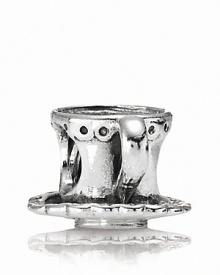 PANDORA's sterling silver tea cup and saucer charm is a charming, vintage-inspired piece for your bracelet. PANDORA's sterling silver tea cup and saucer charm is a charming, vintage-inspired piece for your bracelet.