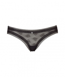 Turn up the heat with these ultra-feminine briefs from Elle MacPherson Intimates - Lace-detailed waistband and hem, all-over floral lace, front crystal embellishment - Perfect under virtually any outfit or paired with a matching bra for stylish lounging Turn up the heat with these ultra-feminine briefs from Elle MacPherson Intimates - Lace-detailed waistband and hem, all-over floral lace, front crystal embellishment - Perfect under virtually any outfit or paired with a matching bra for stylish lounging