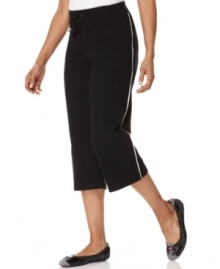 Take it easy in these comfy lounge pants from Style&co. Sport. Take it easy in these comfy lounge pants from Style&co. Sport.