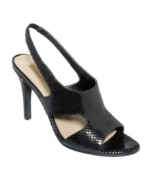 A wardrobe must-have. With slingback straps and a high heel, the Whitney sandals by Tahari are a stylish essential you can't live without. A wardrobe must-have. With slingback straps and a high heel, the Whitney sandals by Tahari are a stylish essential you can't live without.