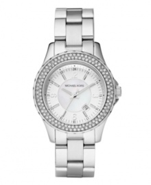 That little something extra. Polish off your look with this dazzling watch by Michael Kors. That little something extra. Polish off your look with this dazzling watch by Michael Kors.