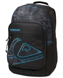 Safe and sound. Make sure everything you need gets from one place to the next with this backpack from Quiksilver. Safe and sound. Make sure everything you need gets from one place to the next with this backpack from Quiksilver.