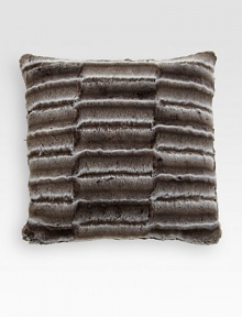 Rustic glamour at its best in plush, allover Italian-made faux fur. Zip closure18 square79% acrylic/21% cottonPolyfillDry cleanMade in Italy Rustic glamour at its best in plush, allover Italian-made faux fur. Zip closure18 square79% acrylic/21% cottonPolyfillDry cleanMade in Italy