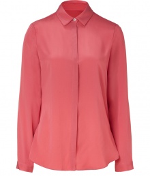 With an elegant cut and classic tailoring this Piazza Sempione blouse brings high style with sophisticated appeal - Spread collar, concealed front button placket, tailored silhouette - Pair with cropped skinny trousers or a figure-hugging pencil skirt for workweek chic With an elegant cut and classic tailoring this Piazza Sempione blouse brings high style with sophisticated appeal - Spread collar, concealed front button placket, tailored silhouette - Pair with cropped skinny trousers or a figure-hugging pencil skirt for workweek chic