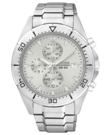 Impressive design, impeccable precision: a chronograph watch from Citizen. Impressive design, impeccable precision: a chronograph watch from Citizen.