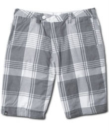 Wear 'em any way you like 'em. These reversible shorts from Univibe double your options. Wear 'em any way you like 'em. These reversible shorts from Univibe double your options.