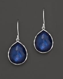 Faceted doublets of mother-of-pearl and clear quartz in sterling silver from Ippolita's Forest Wonderland collection. Faceted doublets of mother-of-pearl and clear quartz in sterling silver from Ippolita's Forest Wonderland collection.