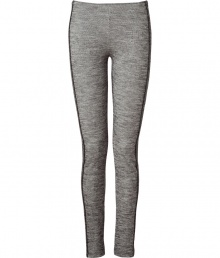 The ultimate layering essential, these luxe wool-blend leggings from See by Chloe infuse new-season cool into any look - Elasticized waist, contrasting side panel, figure-hugging fit - Wear with an oversized tunic top, a draped front leather jacket, and sculptural heels The ultimate layering essential, these luxe wool-blend leggings from See by Chloe infuse new-season cool into any look - Elasticized waist, contrasting side panel, figure-hugging fit - Wear with an oversized tunic top, a draped front leather jacket, and sculptural heels
