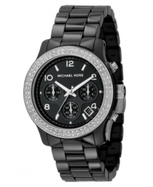 Spark up your style with this glittering watch from Michael Kors. Spark up your style with this glittering watch from Michael Kors.
