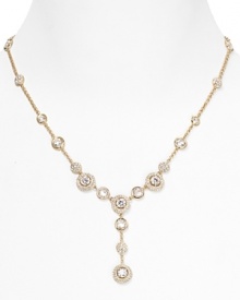 Nadri Pave Framed Y Necklace, 20 Nadri Pave Framed Y Necklace, 20