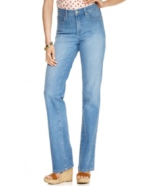 Not Your Daughter's Jeans' Marilyn fit offers a slimming silhouette in a casual, everyday wash. This pair makes a great addition to your denim repertoire. Not Your Daughter's Jeans' Marilyn fit offers a slimming silhouette in a casual, everyday wash. This pair makes a great addition to your denim repertoire.