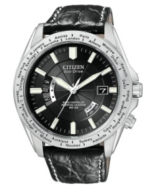 Citizen introduces this limited-edition, radio-controlled timepiece finished in a strong black-on-black design. Citizen introduces this limited-edition, radio-controlled timepiece finished in a strong black-on-black design.