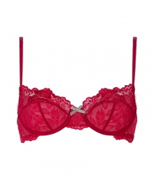 Super sexy The Spree Rumba red underwire bra from Elle MacPherson Intimates - Red floral lace and delicate bow details make this bra perfect for a special occasion or everyday wear - Underwire fit with 3/4-cups - Turn up the heat with this steamy bra Super sexy The Spree Rumba red underwire bra from Elle MacPherson Intimates - Red floral lace and delicate bow details make this bra perfect for a special occasion or everyday wear - Underwire fit with 3/4-cups - Turn up the heat with this steamy bra