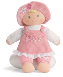 An adorable plush doll that's sure to be her constant companion. Kristen and My First Dolly are sold separately. An adorable plush doll that's sure to be her constant companion. Kristen and My First Dolly are sold separately.