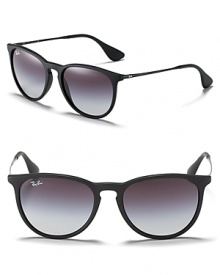 Delicate stems and curvy frames make these Ray-Ban shades fiercely feminine. Delicate stems and curvy frames make these Ray-Ban shades fiercely feminine.